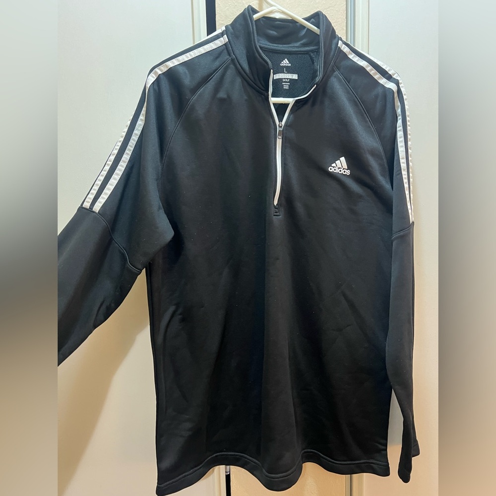 Adidas Men's Aeroready Sereno Cut 3-Stripes Slim 1/4-zip Training Top